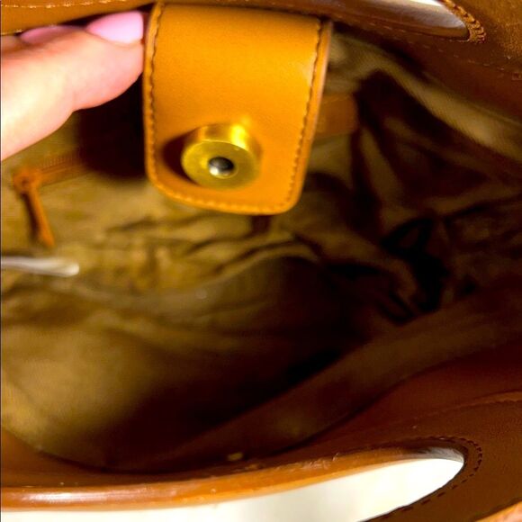 Fossil Tan and Brown Floral Shoulder Bag - Picture 7 of 11
